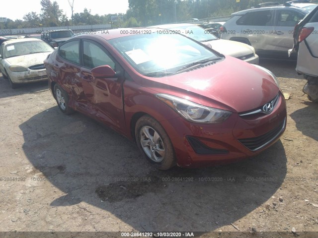 HYUNDAI ELANTRA 2014 5npdh4ae2eh498028