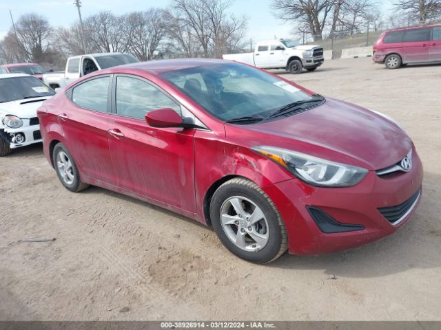 HYUNDAI ELANTRA 2014 5npdh4ae2eh502207