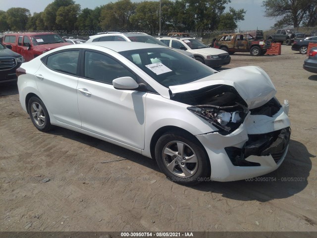 HYUNDAI ELANTRA 2014 5npdh4ae2eh503387