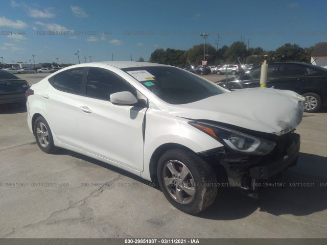 HYUNDAI ELANTRA 2014 5npdh4ae2eh506595