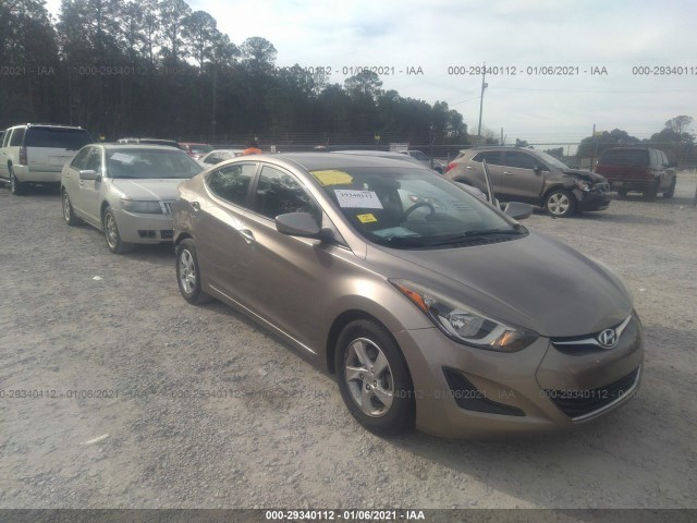 HYUNDAI ELANTRA 2014 5npdh4ae2eh506970