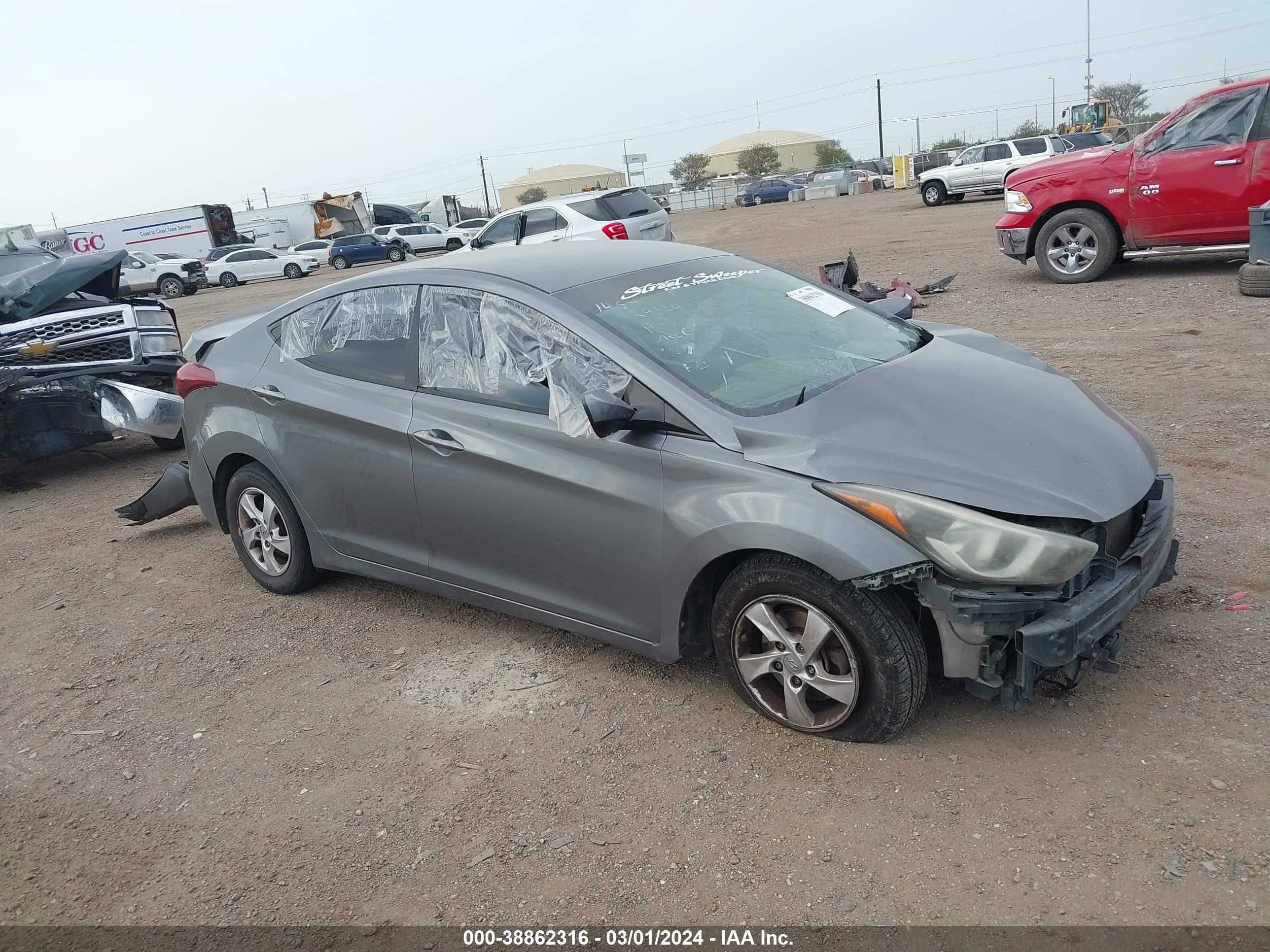 HYUNDAI ELANTRA 2014 5npdh4ae2eh508220