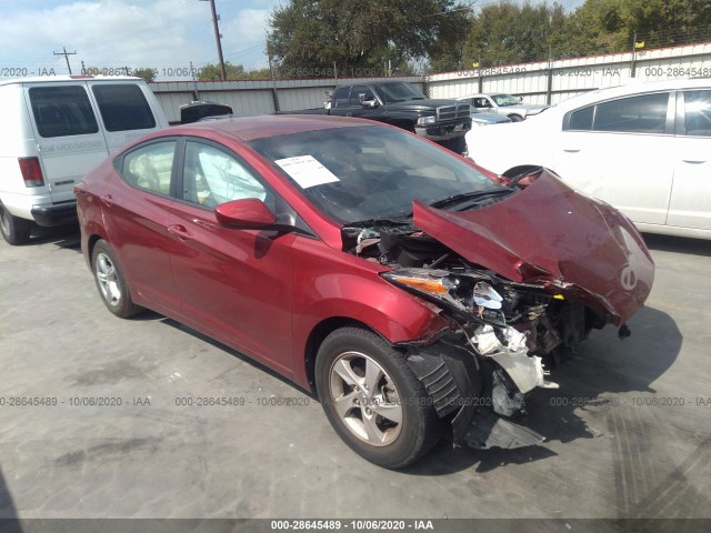 HYUNDAI ELANTRA 2014 5npdh4ae2eh517628