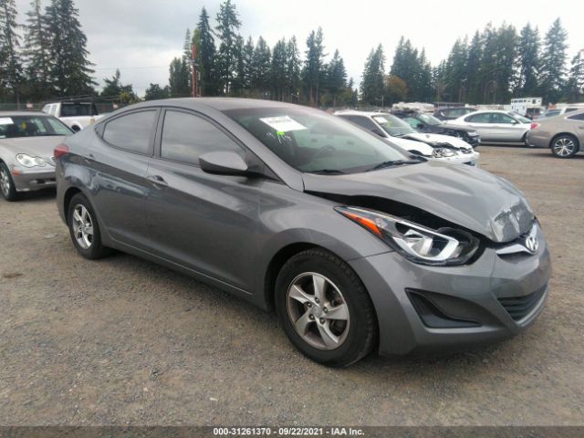 HYUNDAI ELANTRA 2014 5npdh4ae2eh524630