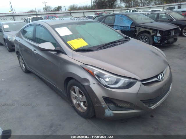 HYUNDAI ELANTRA 2014 5npdh4ae2eh527821