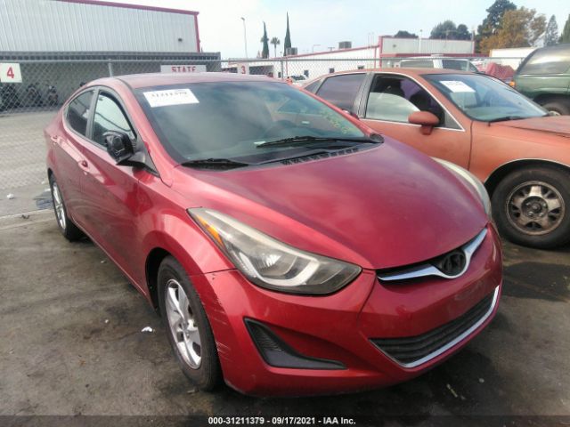 HYUNDAI ELANTRA 2014 5npdh4ae2eh528306