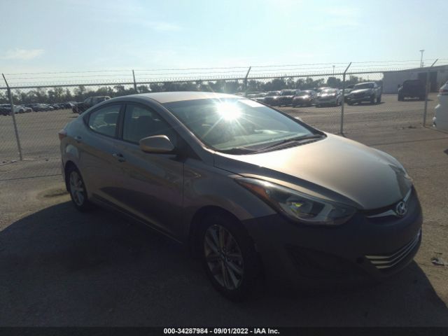 HYUNDAI ELANTRA 2014 5npdh4ae2eh529682