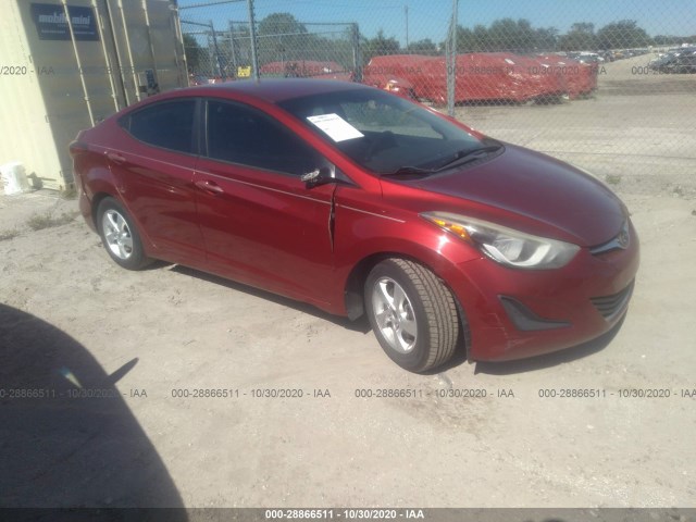 HYUNDAI ELANTRA 2014 5npdh4ae2eh534607