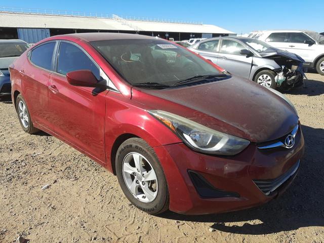 HYUNDAI ELANTRA SE 2014 5npdh4ae2eh534624