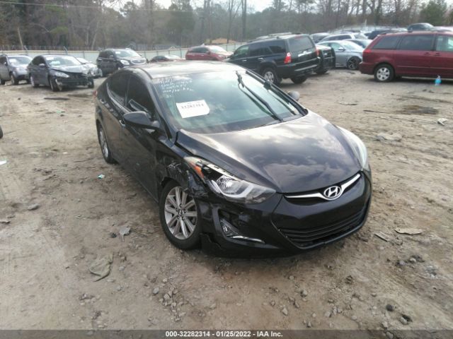 HYUNDAI ELANTRA 2014 5npdh4ae2eh535434