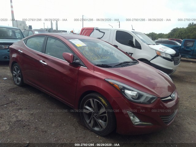 HYUNDAI ELANTRA 2014 5npdh4ae2eh537099