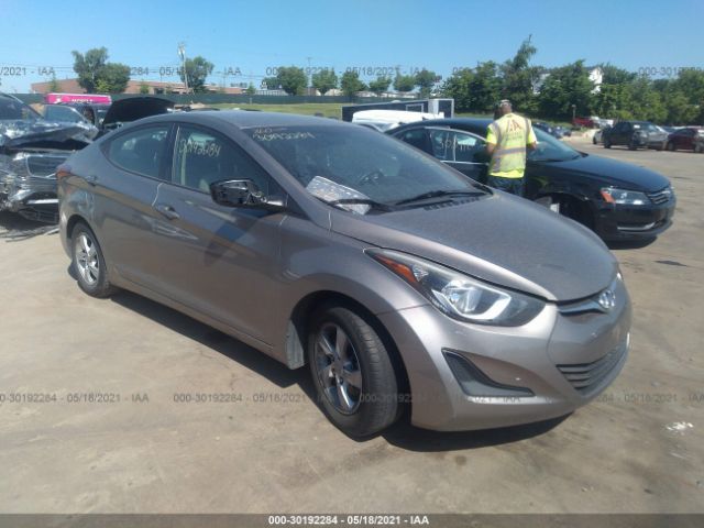 HYUNDAI ELANTRA 2014 5npdh4ae2eh537555