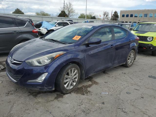 HYUNDAI ELANTRA SE 2014 5npdh4ae2eh539421