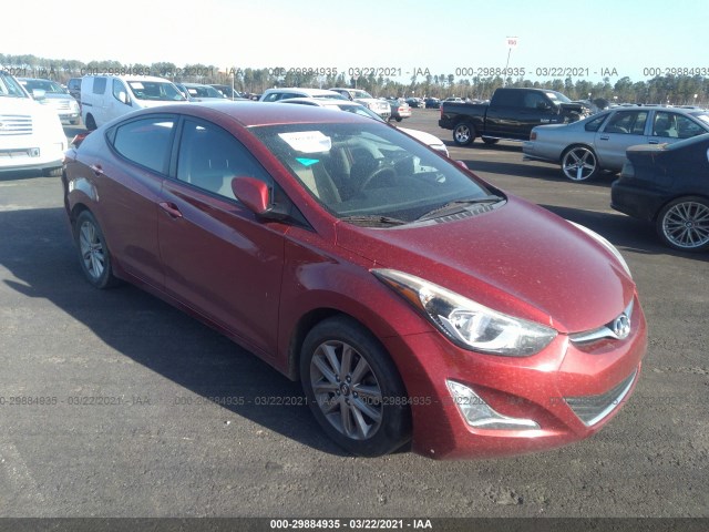 HYUNDAI ELANTRA 2014 5npdh4ae2eh540407