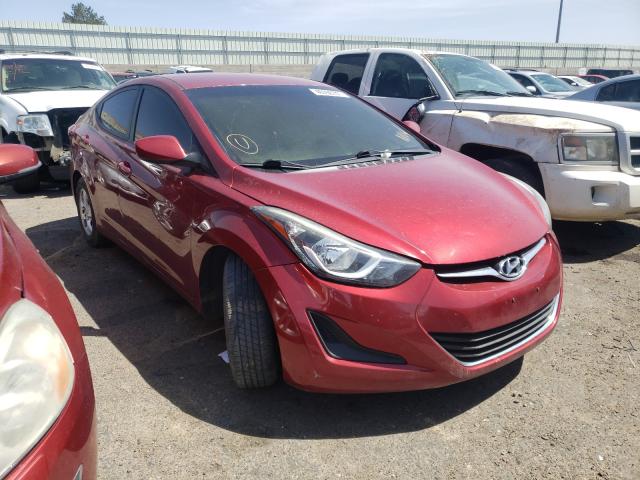 HYUNDAI ELANTRA SE 2014 5npdh4ae2eh541539