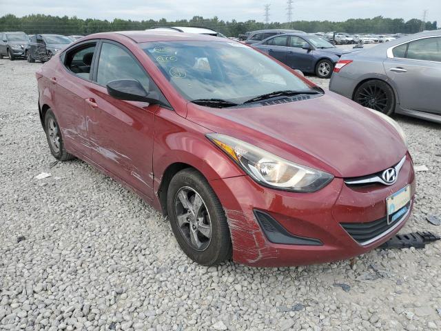 HYUNDAI ELANTRA SE 2014 5npdh4ae2eh543209