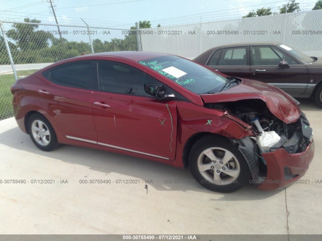 HYUNDAI ELANTRA 2014 5npdh4ae2eh545624