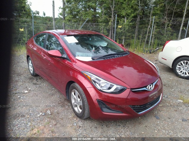 HYUNDAI ELANTRA 2014 5npdh4ae2eh545798