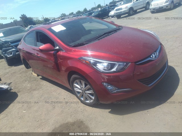 HYUNDAI ELANTRA 2015 5npdh4ae2fh575689