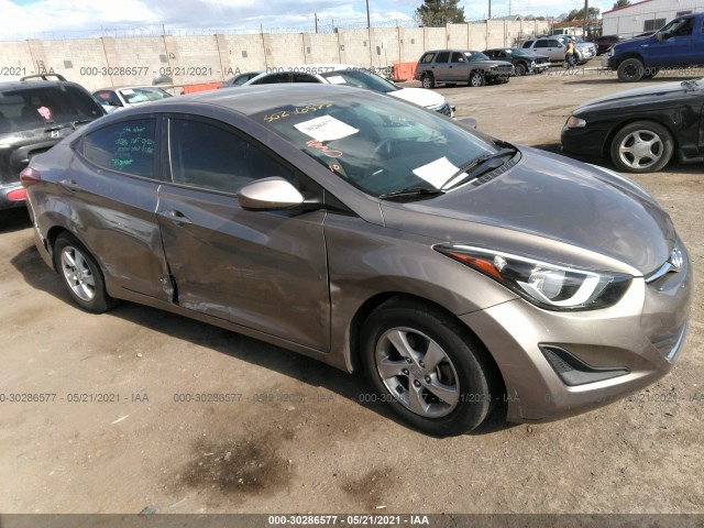 HYUNDAI ELANTRA 2015 5npdh4ae2fh584781