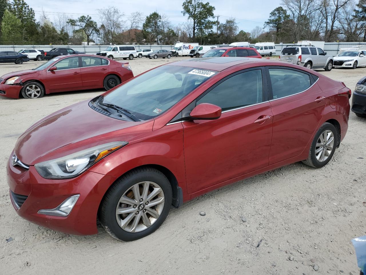 HYUNDAI ELANTRA 2015 5npdh4ae2fh587843