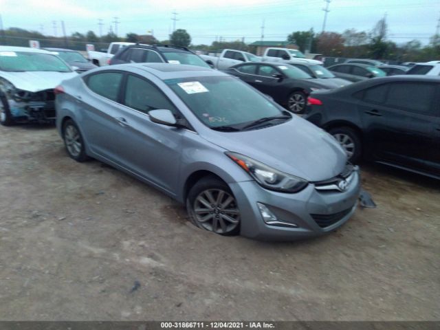 HYUNDAI ELANTRA 2015 5npdh4ae2fh614698