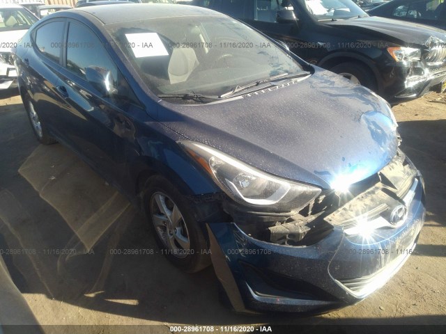 HYUNDAI ELANTRA 2015 5npdh4ae2fh644042