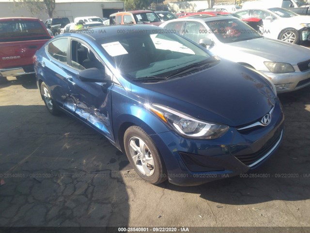 HYUNDAI ELANTRA 2015 5npdh4ae2fh645675