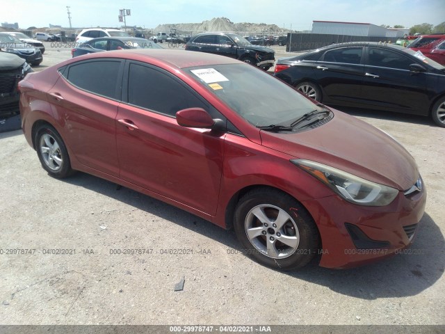 HYUNDAI ELANTRA 2015 5npdh4ae2fh646485