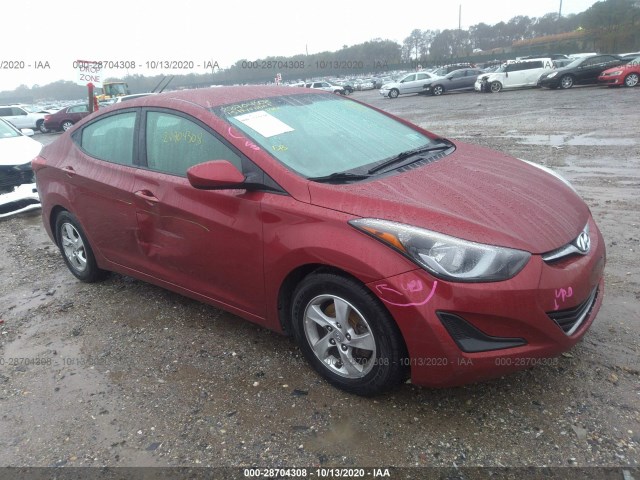 HYUNDAI ELANTRA 2015 5npdh4ae2fh651220