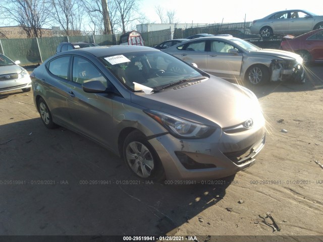 HYUNDAI ELANTRA 2016 5npdh4ae2gh664308