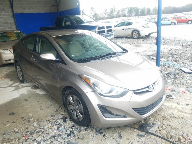 HYUNDAI ELANTRA SE 2016 5npdh4ae2gh672098