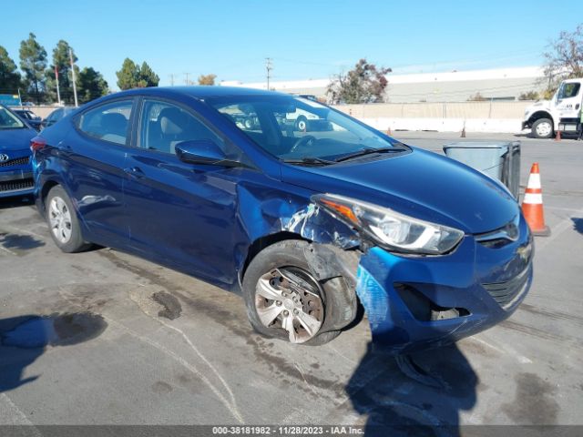 HYUNDAI ELANTRA 2016 5npdh4ae2gh673946