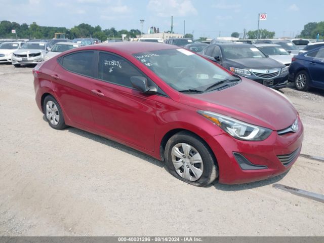 HYUNDAI ELANTRA 2016 5npdh4ae2gh676166