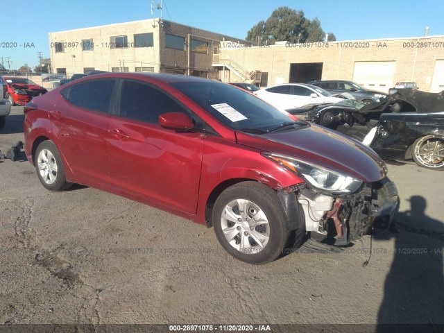 HYUNDAI ELANTRA 2016 5npdh4ae2gh691816