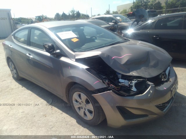 HYUNDAI ELANTRA 2016 5npdh4ae2gh693453