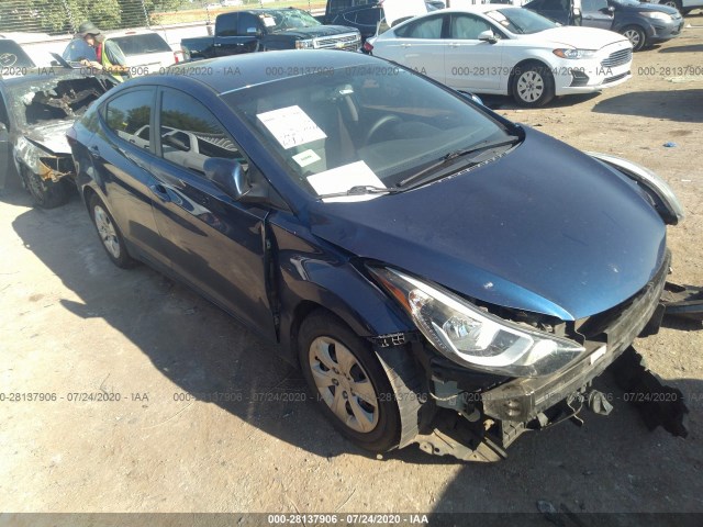 HYUNDAI ELANTRA 2016 5npdh4ae2gh694067