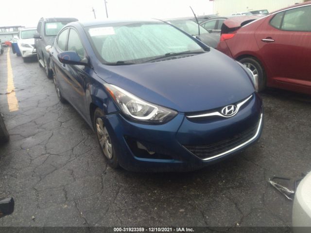 HYUNDAI ELANTRA 2016 5npdh4ae2gh694540