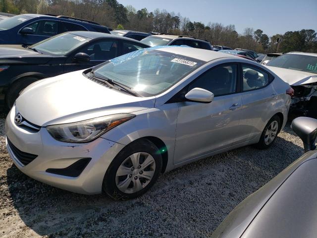 HYUNDAI ELANTRA SE 2016 5npdh4ae2gh695462