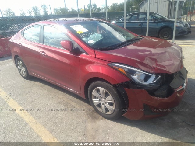 HYUNDAI ELANTRA 2016 5npdh4ae2gh701244