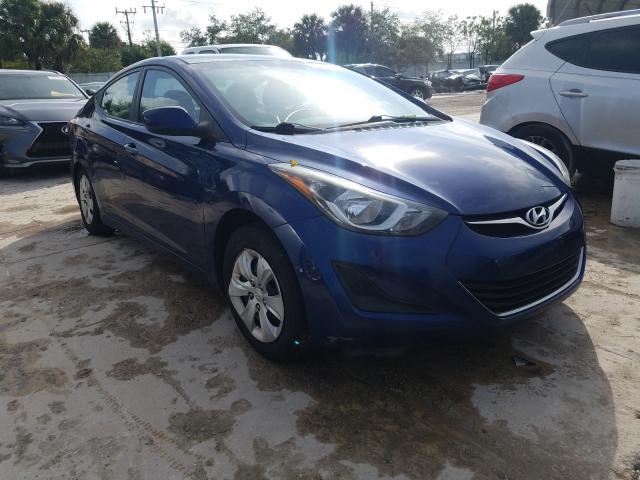 HYUNDAI ELANTRA SE 2016 5npdh4ae2gh701311