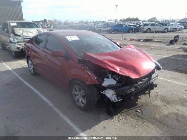 HYUNDAI ELANTRA 2016 5npdh4ae2gh702782