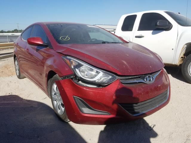 HYUNDAI ELANTRA SE 2016 5npdh4ae2gh702989