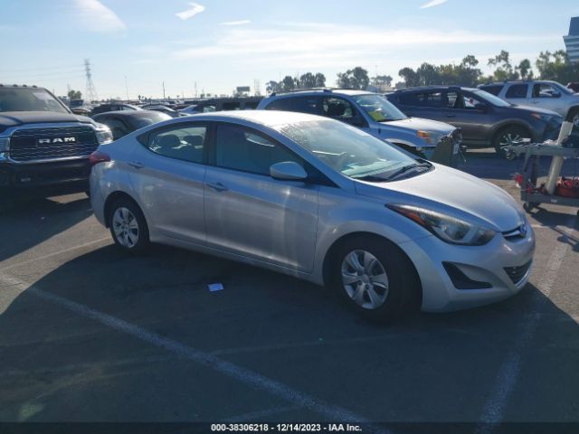 HYUNDAI ELANTRA 2016 5npdh4ae2gh706282