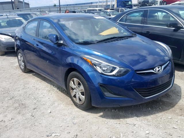 HYUNDAI ELANTRA SE 2016 5npdh4ae2gh706346