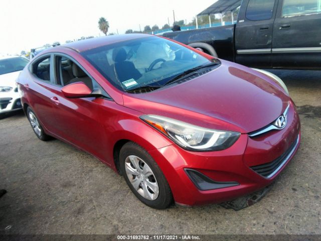 HYUNDAI ELANTRA 2016 5npdh4ae2gh707674