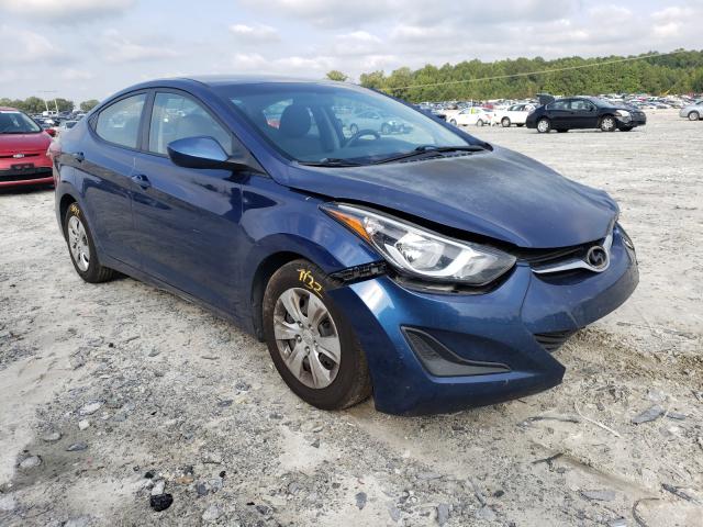 HYUNDAI ELANTRA SE 2016 5npdh4ae2gh714141