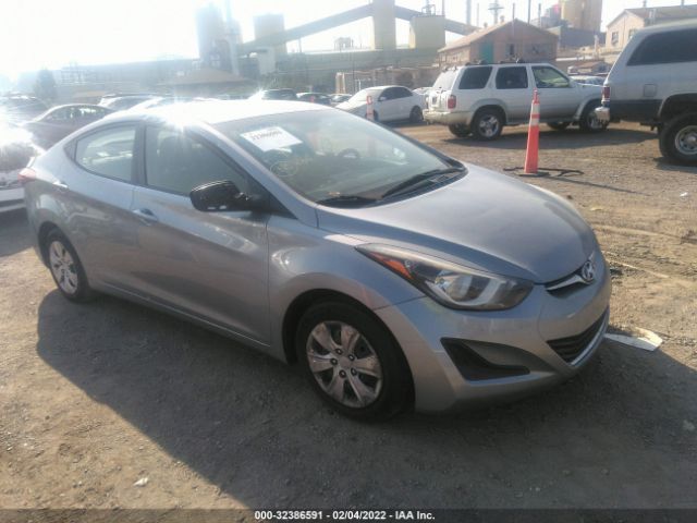 HYUNDAI ELANTRA 2016 5npdh4ae2gh714933