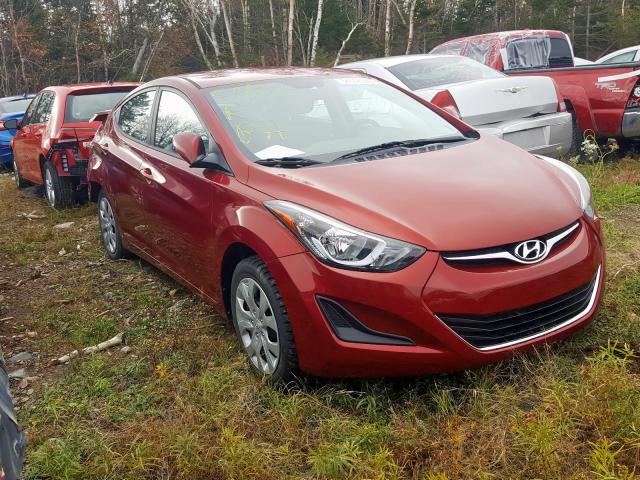 HYUNDAI ELANTRA SE 2016 5npdh4ae2gh718738