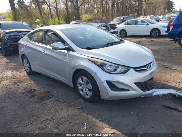 HYUNDAI ELANTRA 2016 5npdh4ae2gh723910